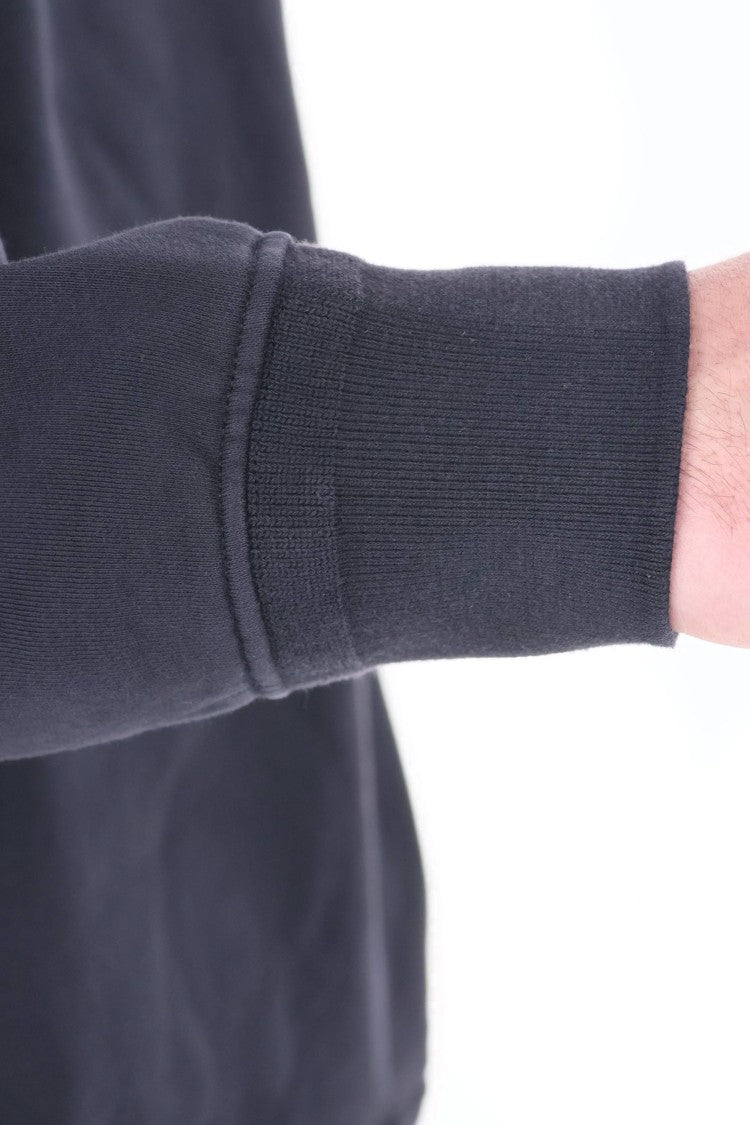 C.P. Company Blue Diagonal Cotton Crewneck Sweatshirt