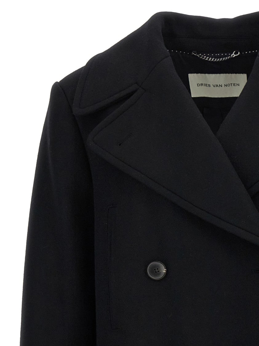 Dries Van Noten 'Vafel' Coat