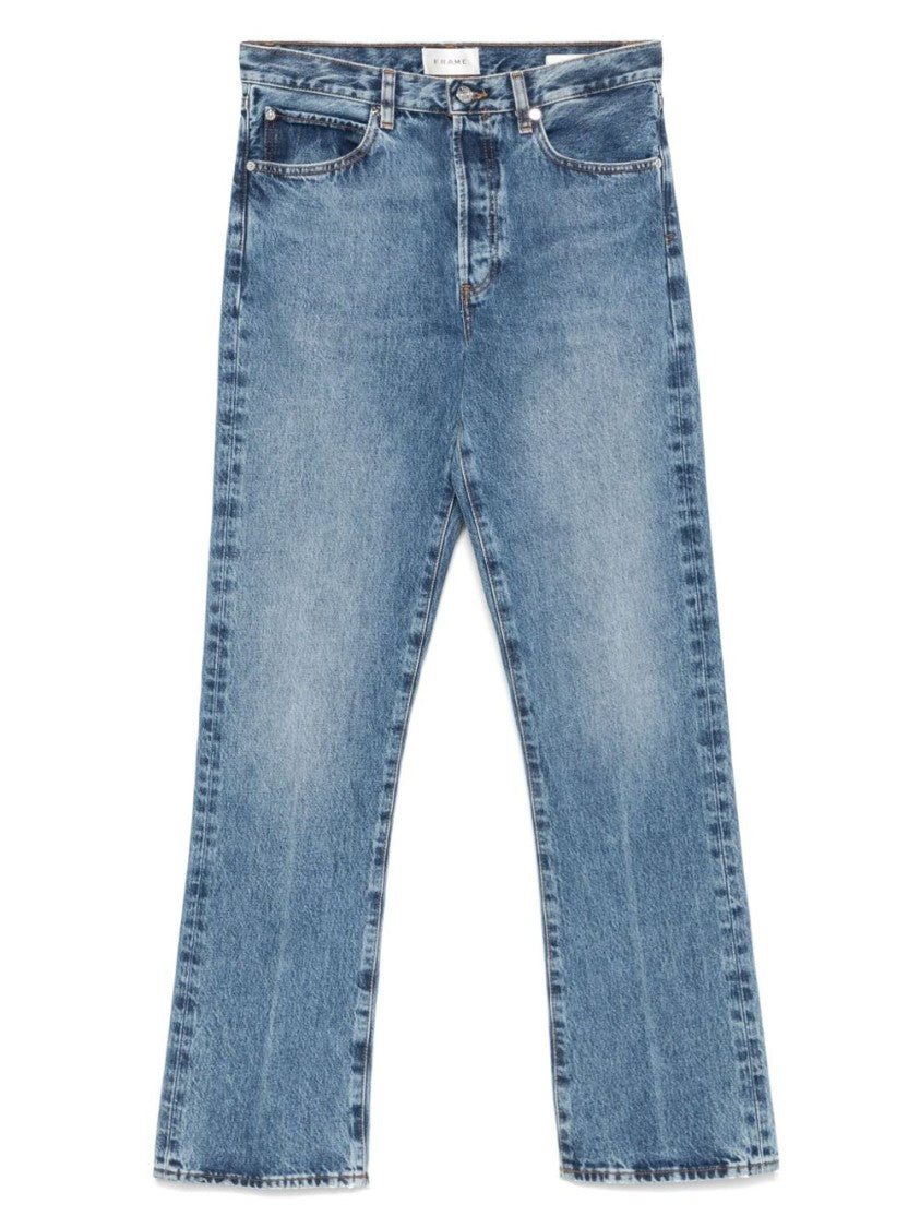 Frame Blue Wash The Vertical Jeans