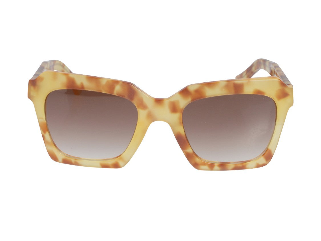 Kador Tortoiseshell Kallima-S Oversized Square Sunglasses