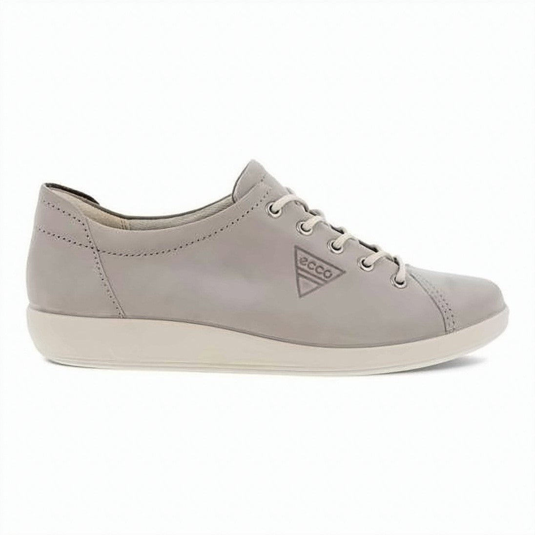 Ecco Nubuck Sneakers With Elevated Sole By Ecco