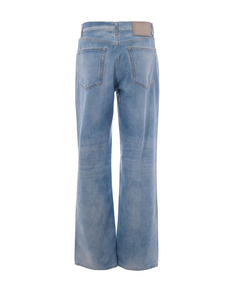 Haikure Korea Jeans In Sunny Blue