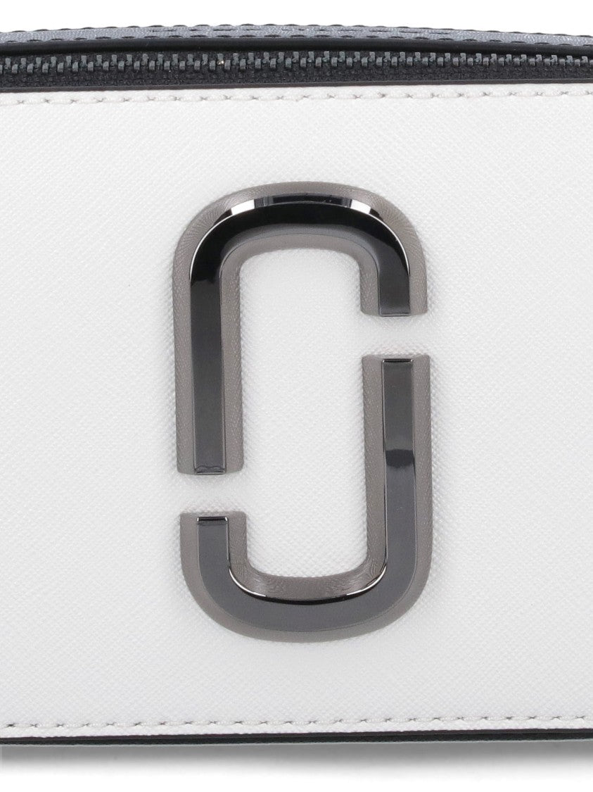 Marc Jacobs "The Bi-Color Snapshot" Shoulder Bag – White