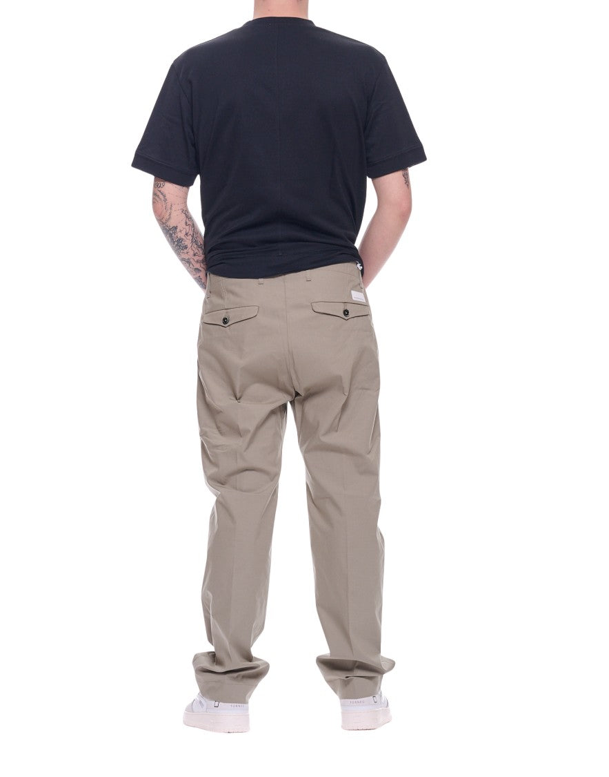 Nine In The Morning Sage Fold 2 Stretch Cotton Chino Pants