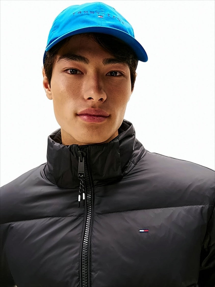 Tommy Jeans Water-Repellent Down Jacket With Removable Hood