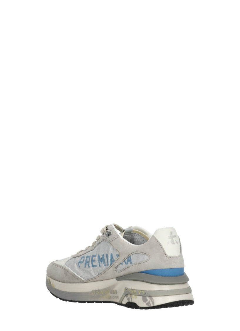 Prmt Grey Moerun 8079 Suede Sneakers