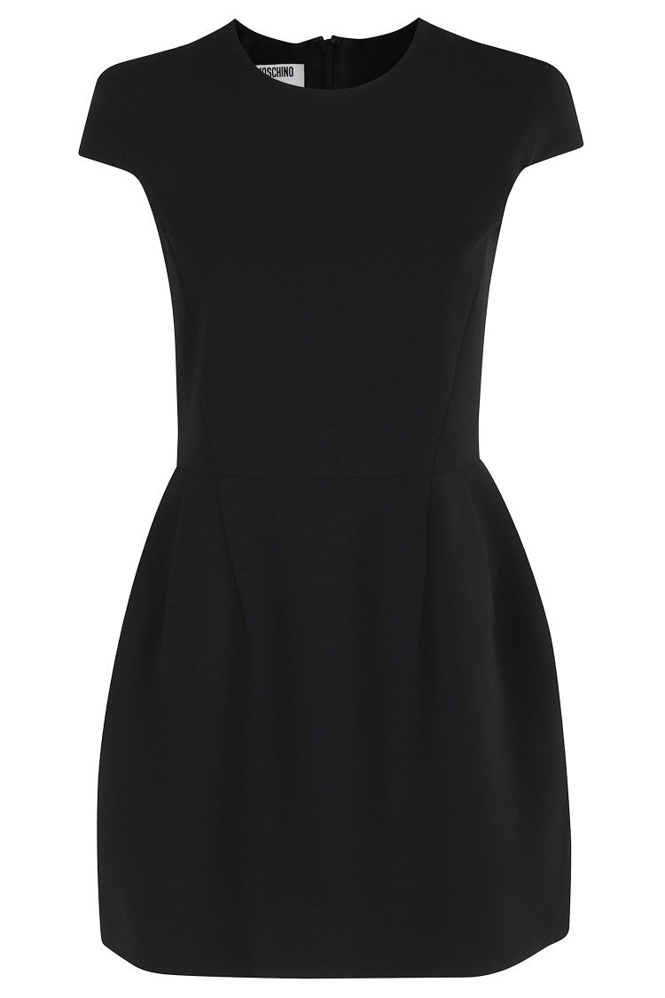 Moschino Sleeveless Mini Dress With Structured Silhouette
