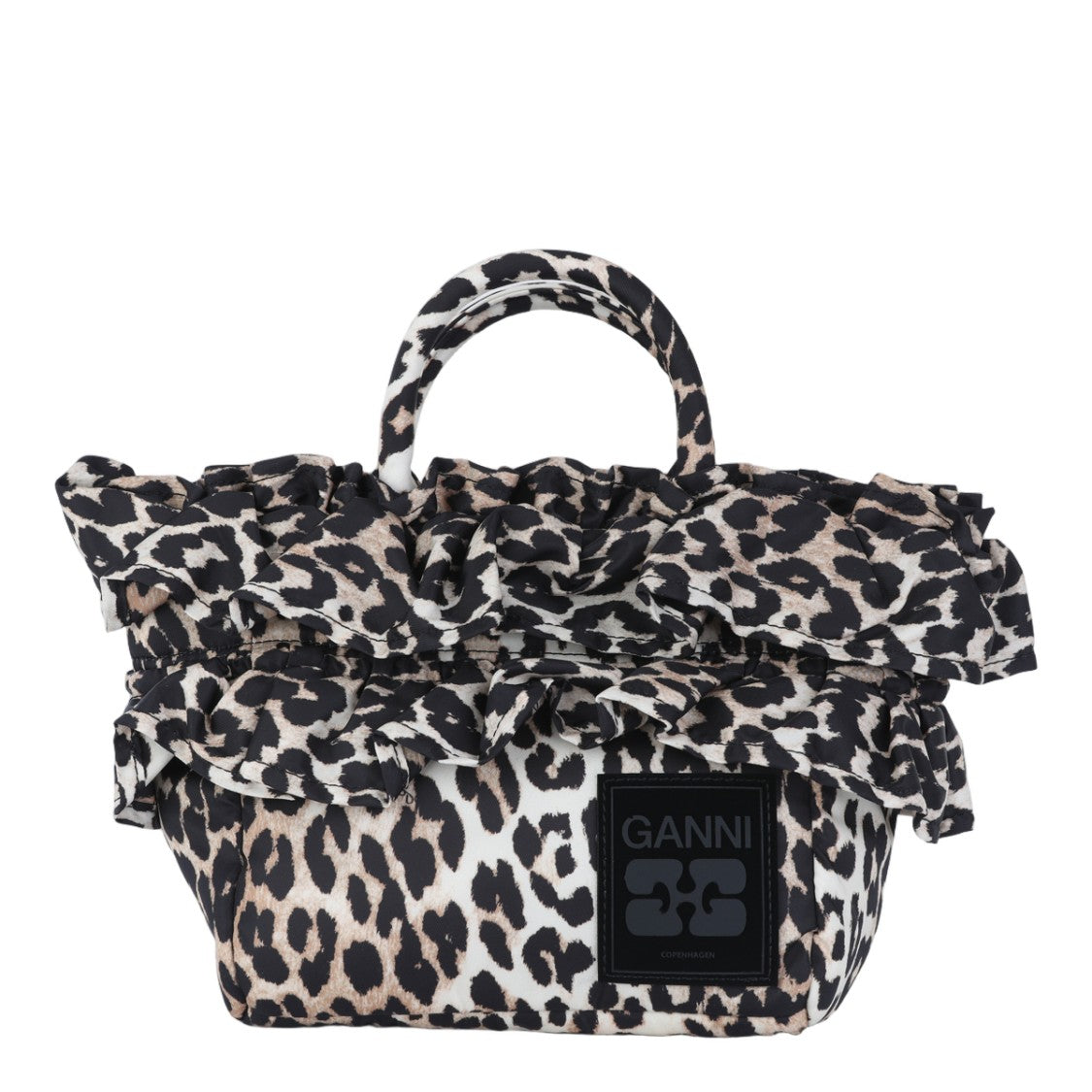 Ganni Leopard Print Bag