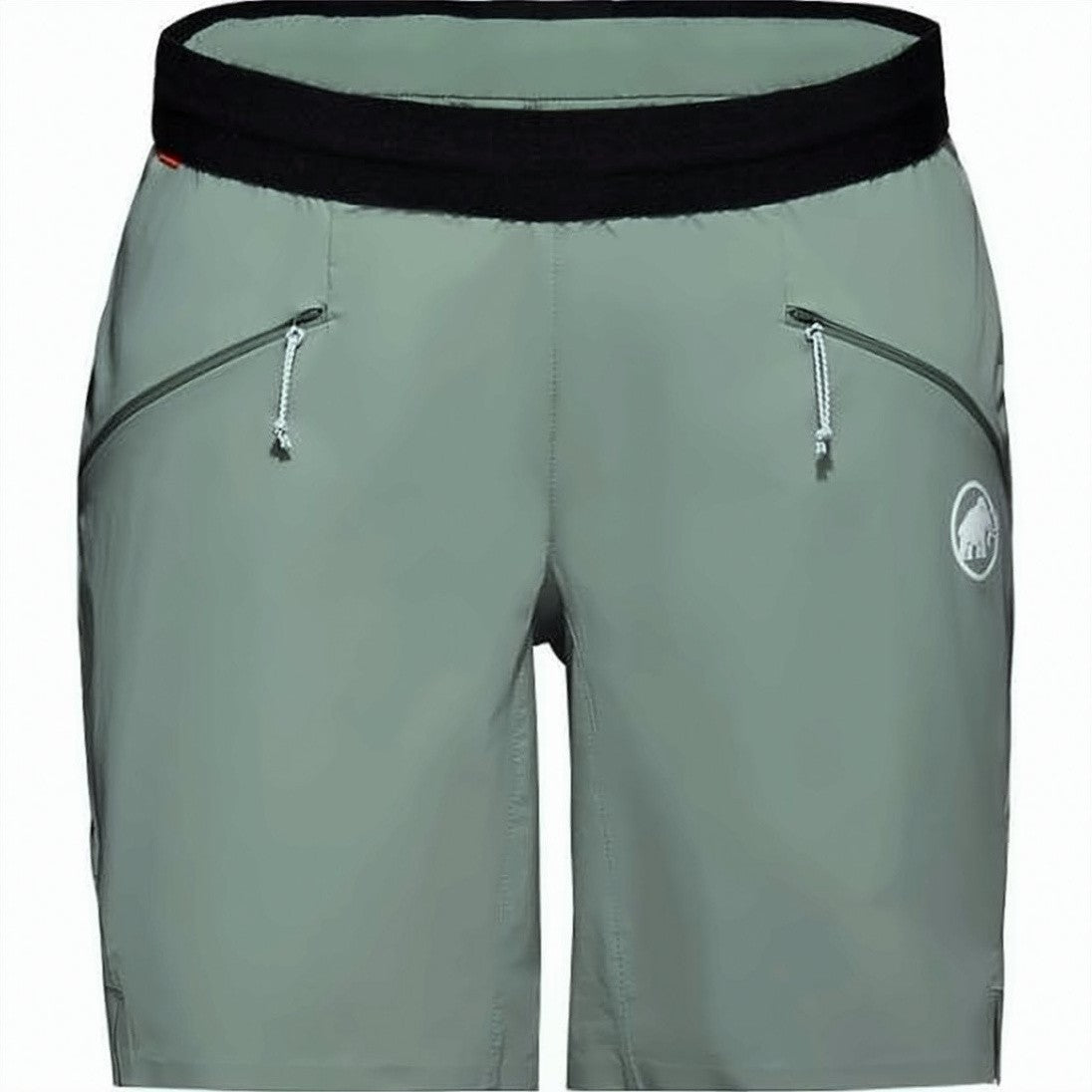 Mammut Green Shorts With Contrast Waistband
