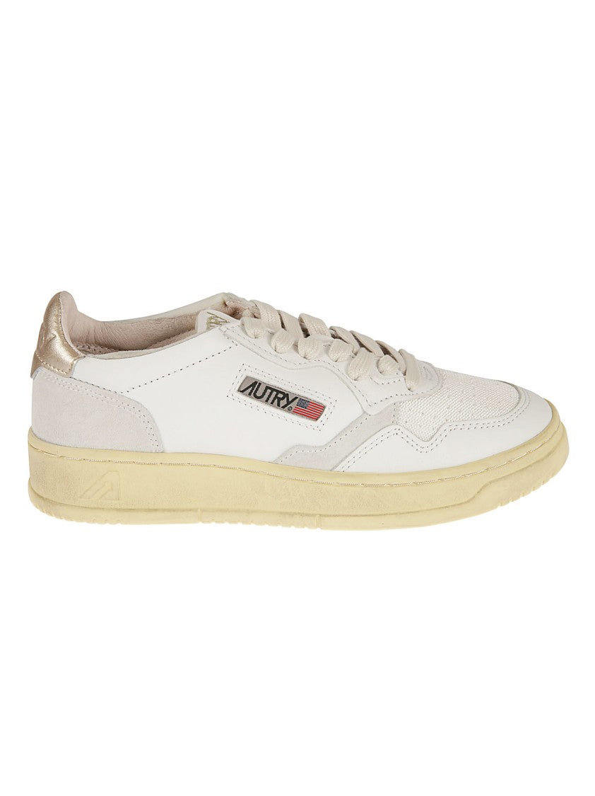 Autry White Leather Sneakers With Timeless Design