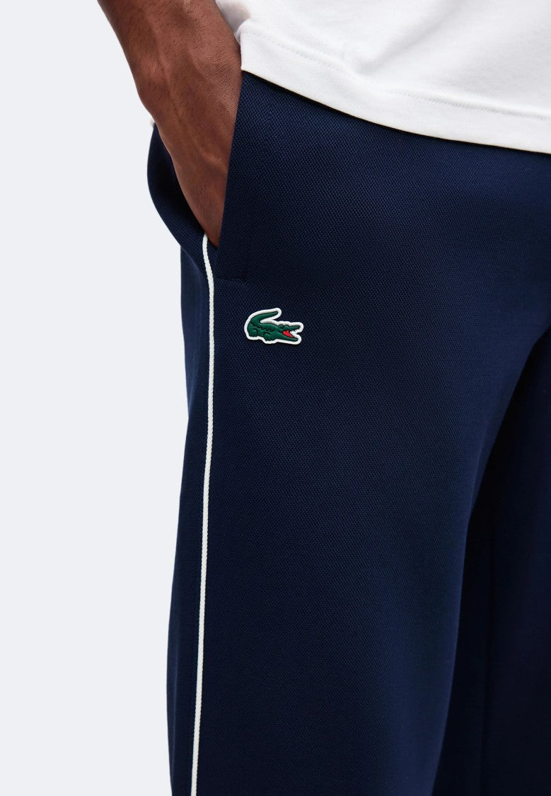 Lacoste Americane Navy Blue Piped Track Pants