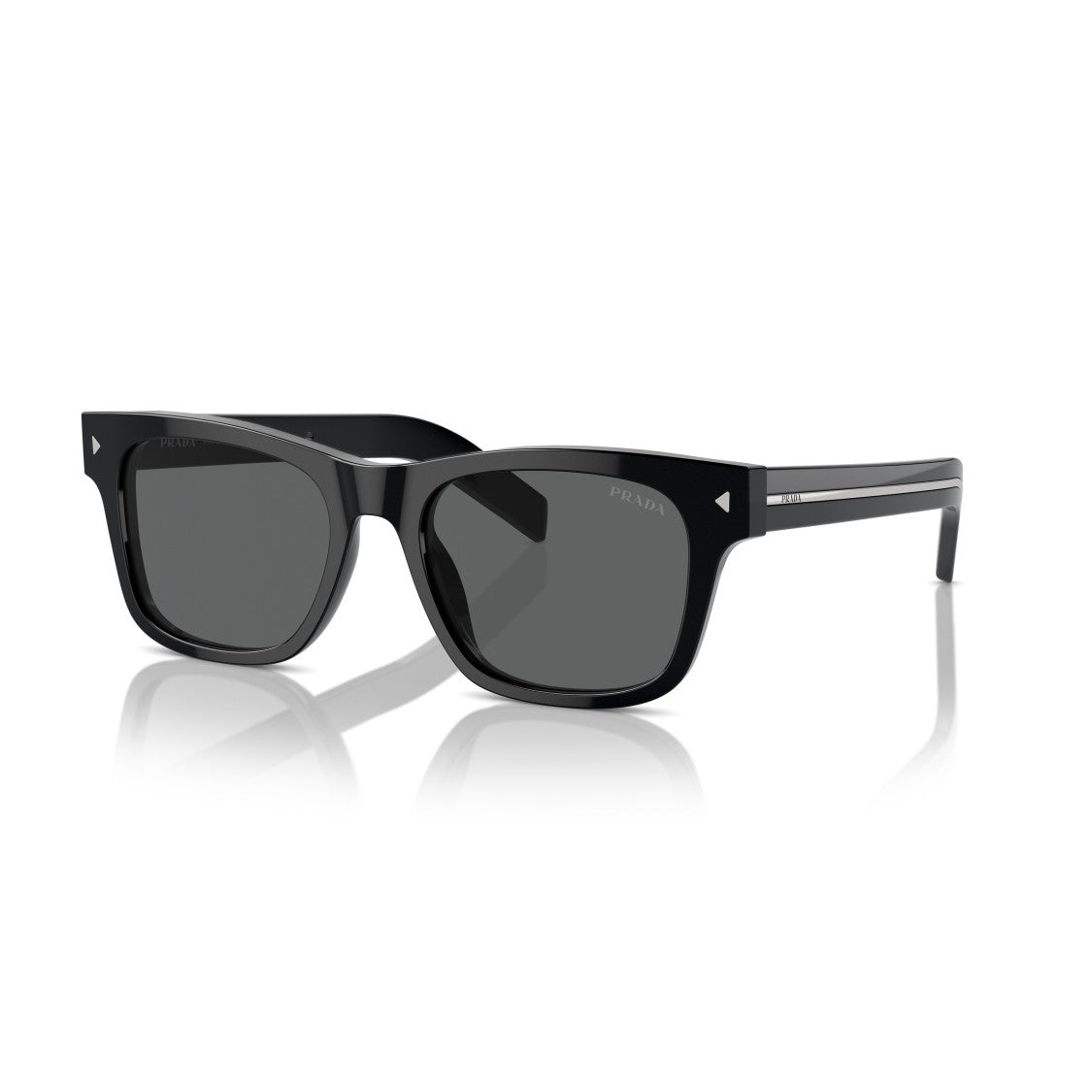 Prada 0Pr A17s Rectangular Acetate Sunglasses