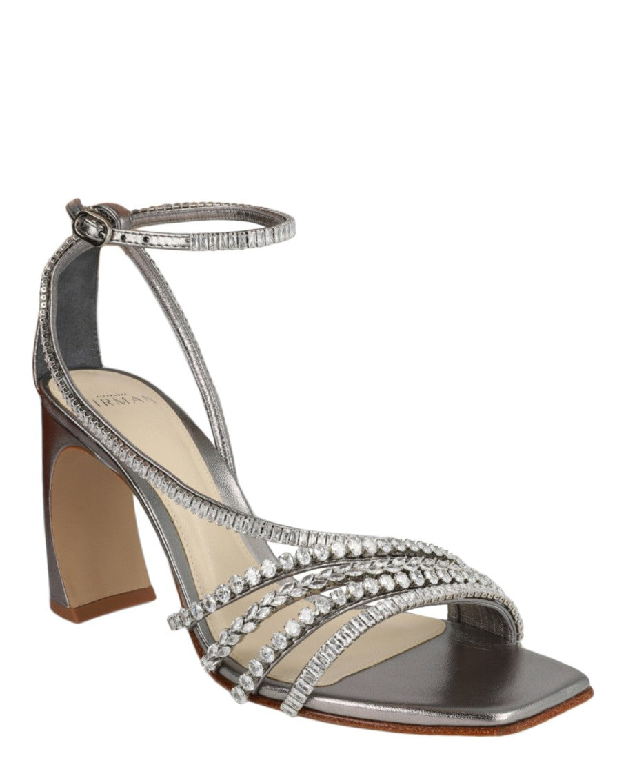 Alexandre Birman Stacy Crystal-Embellished Heels