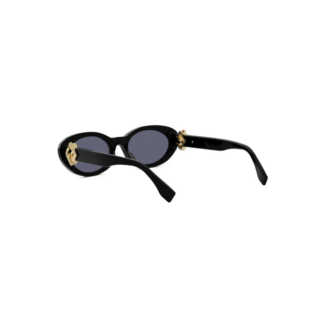 Fendi Fe40140u Oval Acetate Sunglasses