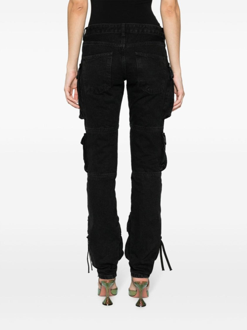 The Attico Black Denim Jeans