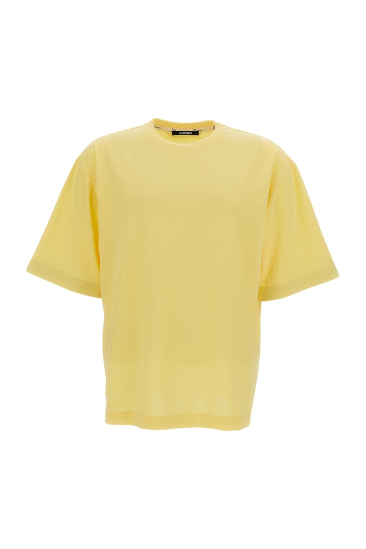 Jacquemus Yellow The Rond Carre T-Shirts
