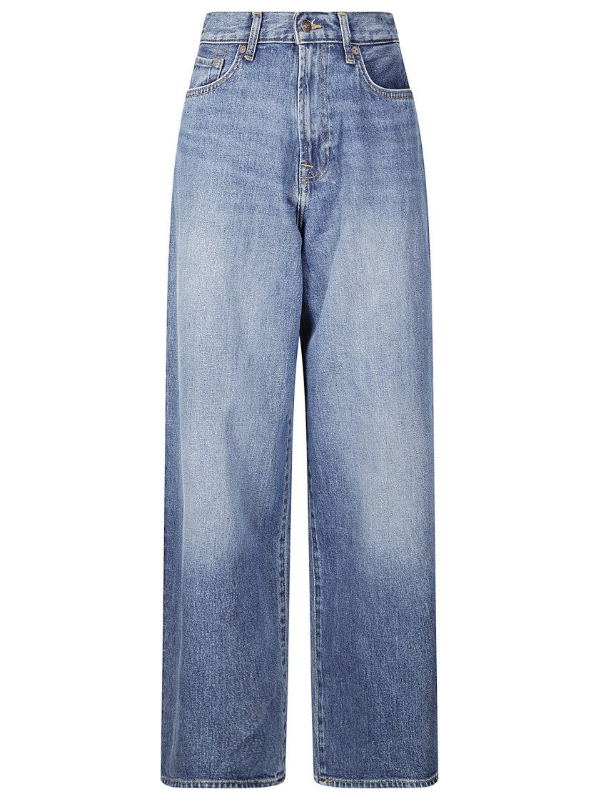 7 For All Mankind Sam Relaxed Fit Baggy Jeans
