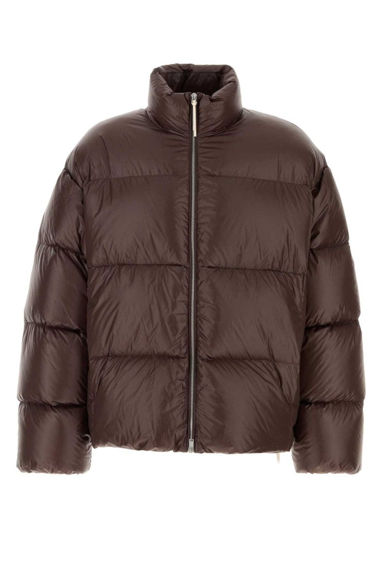 Jil Sander Chocolate Nylon Down Jacket