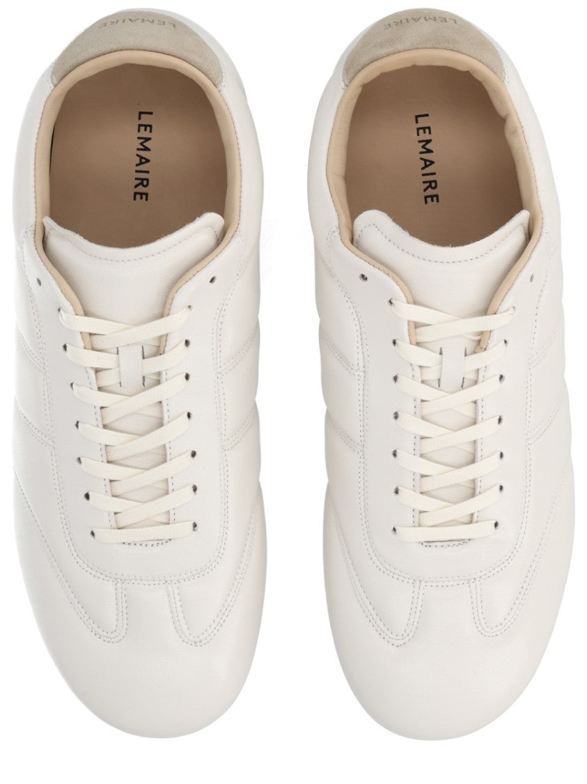 Lemaire Black Lamb Leather Soft Runner Sneakers