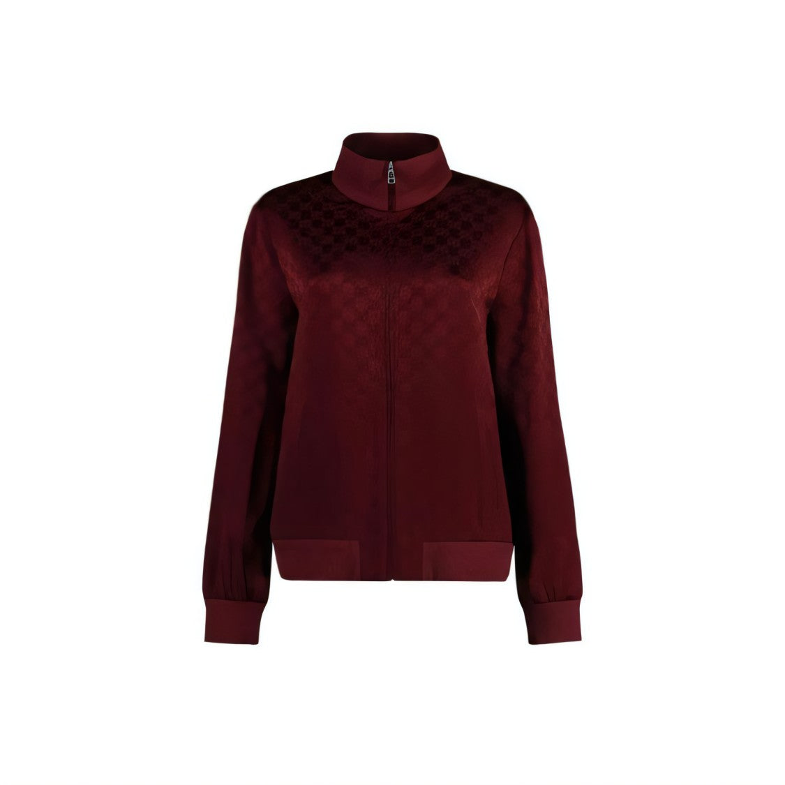 Gucci High Collar Zip Closure Jacket