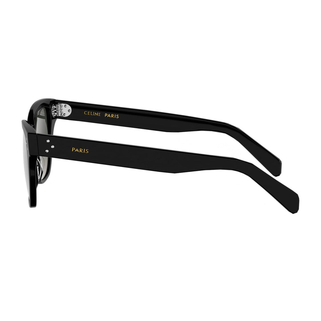 Celine Black 3 Dots Recycled Acetate Cat-Eye Sunglasses