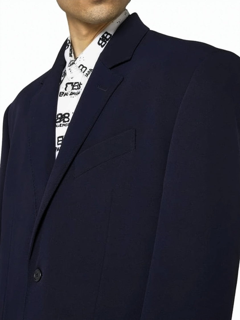 Balenciaga Structured Oversized Suit Jacket