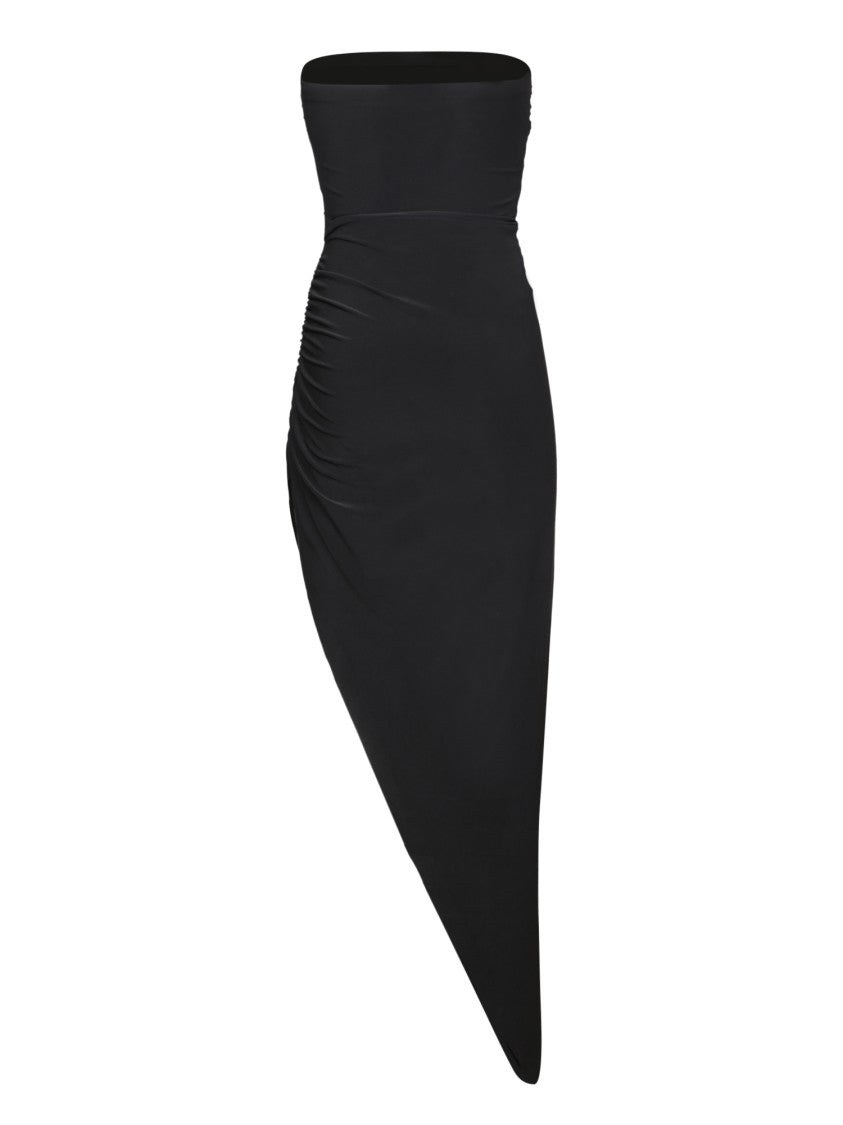 Norma Kamali Sweetheart Neckline Dress