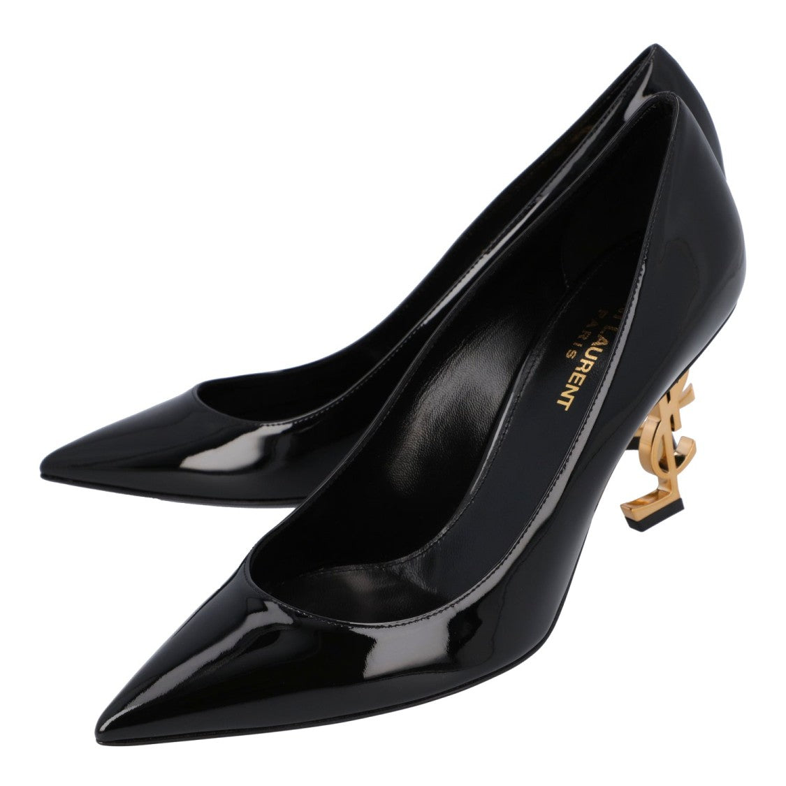 Saint Laurent Opyum Patent Leather Pumps Black