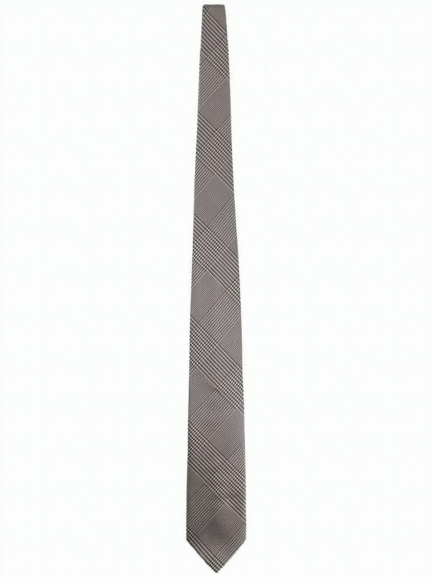 Tom Ford Refined Silk Tie With Geometric Pattern