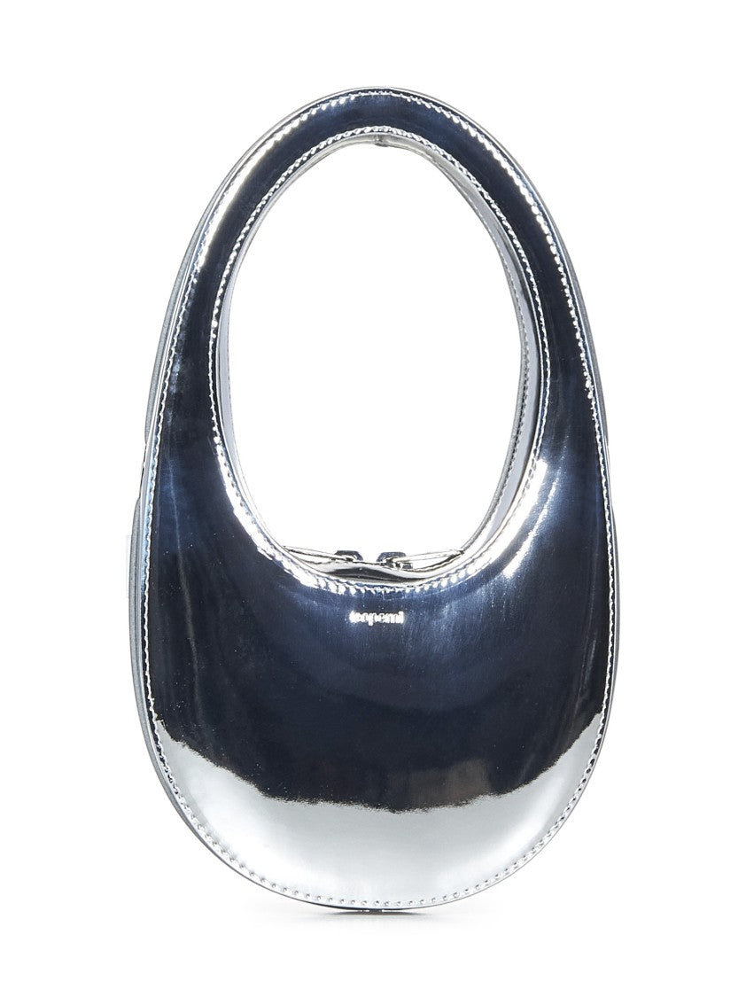 Coperni Mirrored Silver Crossbody Bag