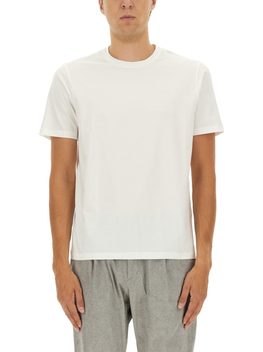 Herno Minimalist Cotton-Blend Crewneck T-Shirt