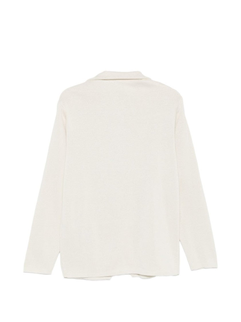 Manuel Ritz Minimalistic Patch Pockets Cardigan