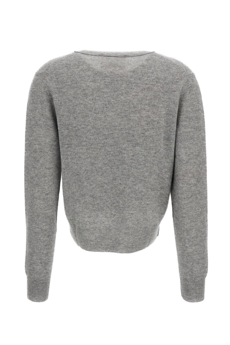 Lisa Yang Grey Greer Cashmere Crewneck Sweater