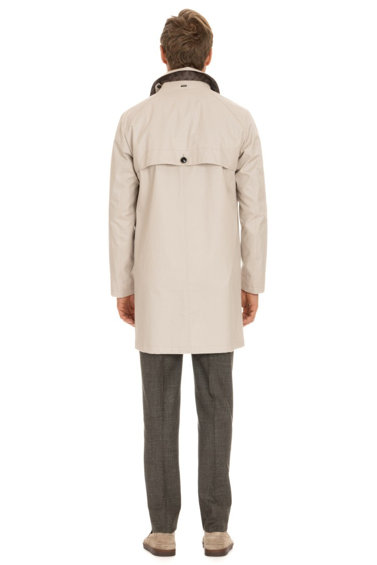 Herno Rain Collection Cotton Overcoat