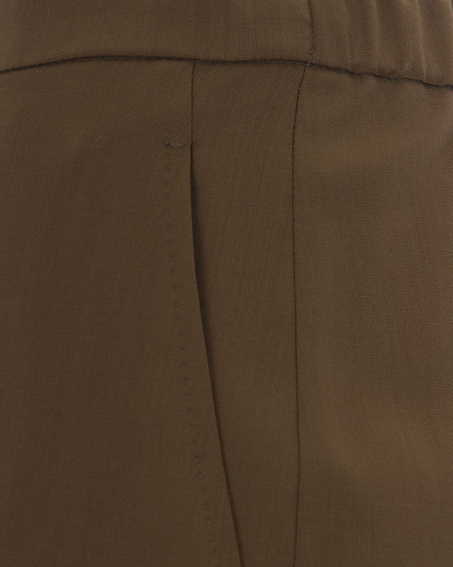 Max Mara Khaki Jogging Pants