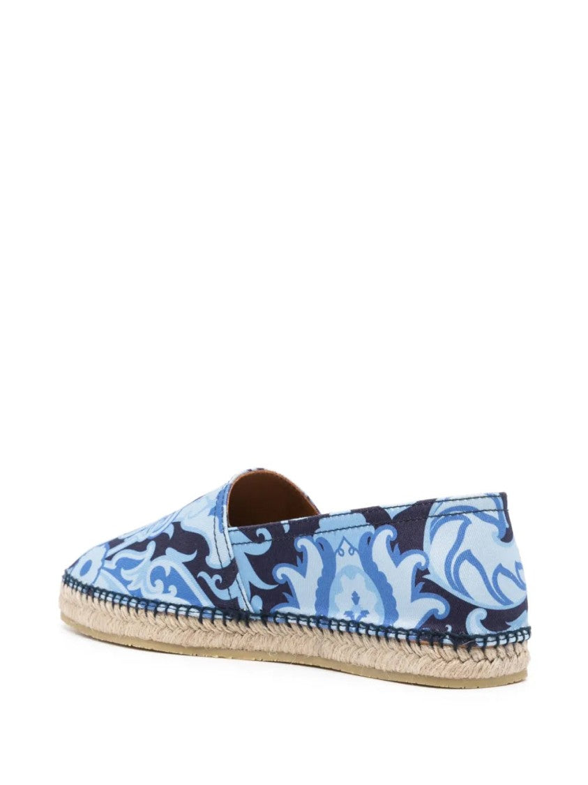 Etro Espadrillas Canvas Stampato