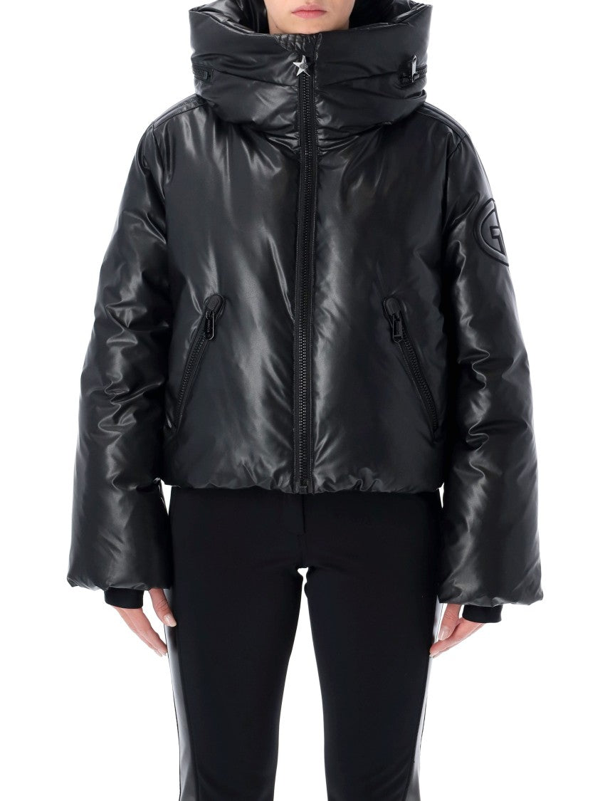 Goldbergh Nero Ski Jacket Eco Leather