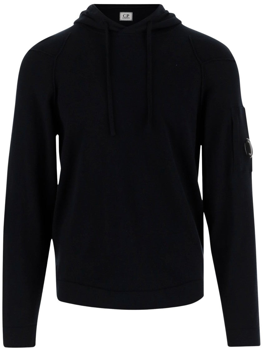 C.P. Company Sea Island Cotton Sweatshirt With Logo