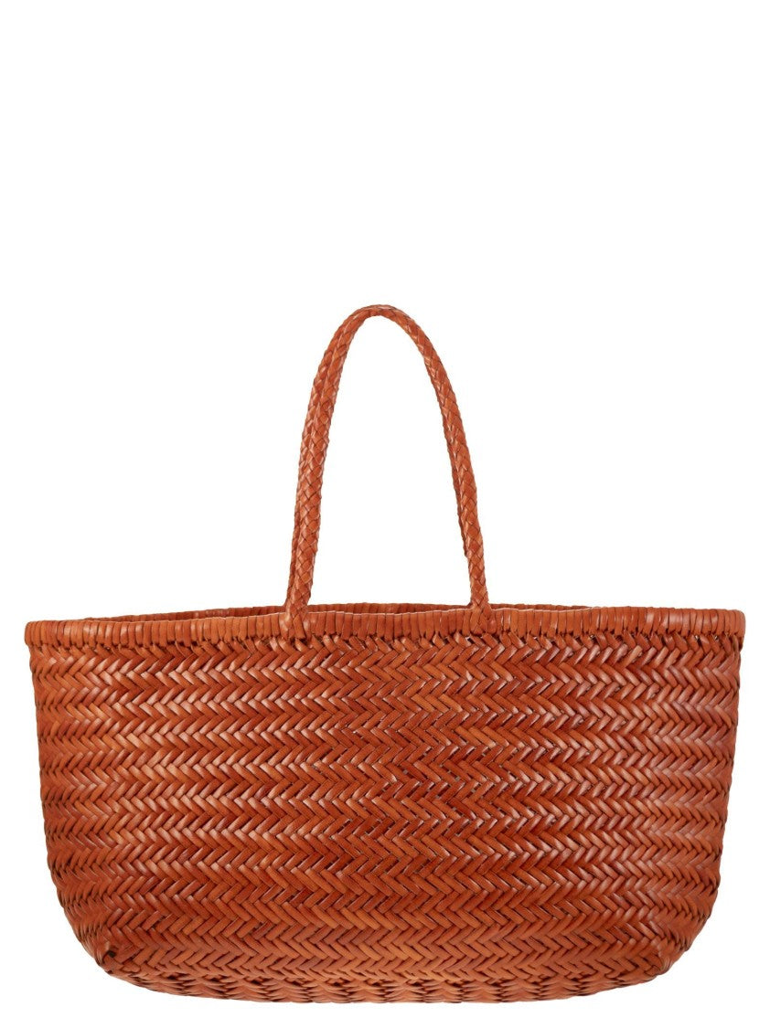 Dragon Triple Jump Big - Woven Leather Bag