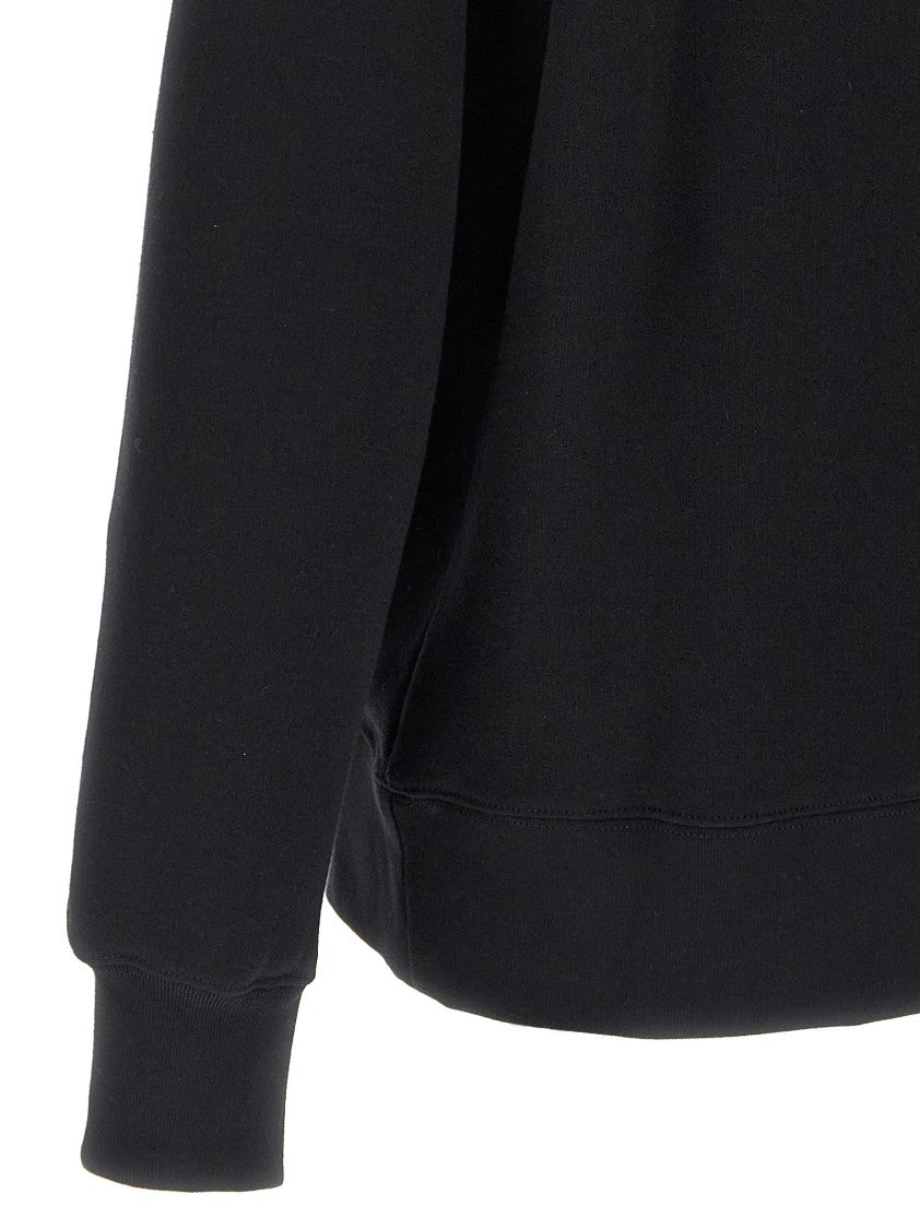 Valentino Garavani Brushed Cotton Black Hoodie