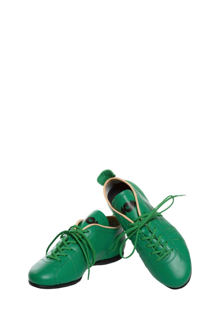 Pantofola D'oro Blue Soft Calfskin Archival Sole Sneakers