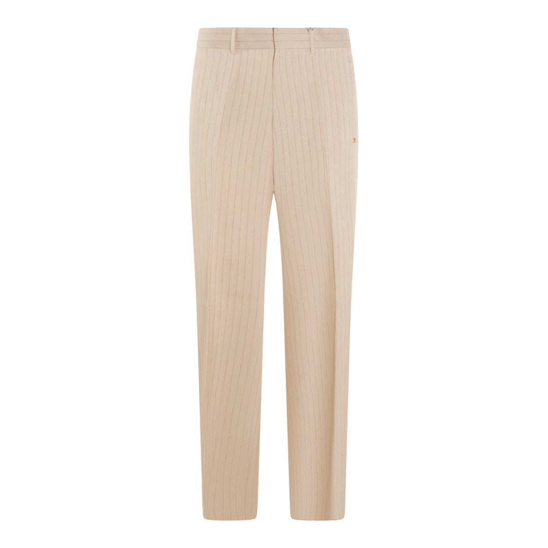 Amiri Slim Fit Tailored Trousers With Pinstripe Detail