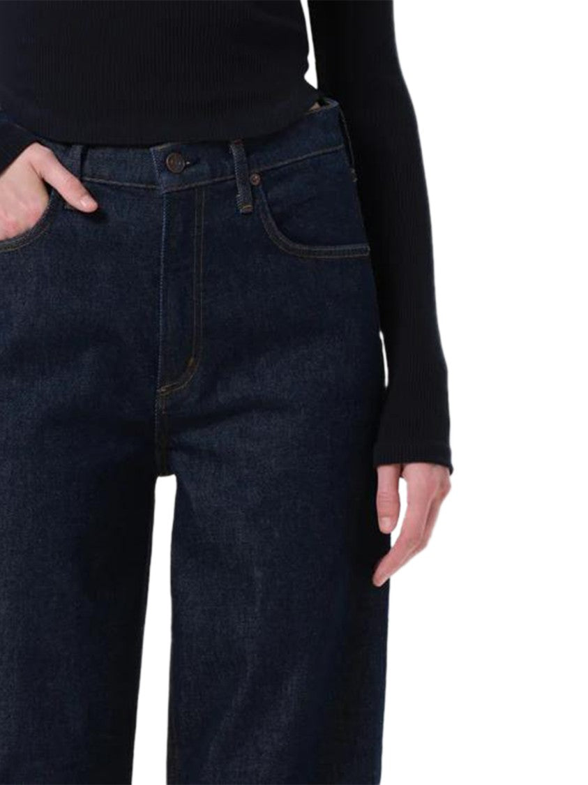Agolde High-Rise Straight-Leg Jeans With Timeless Appeal