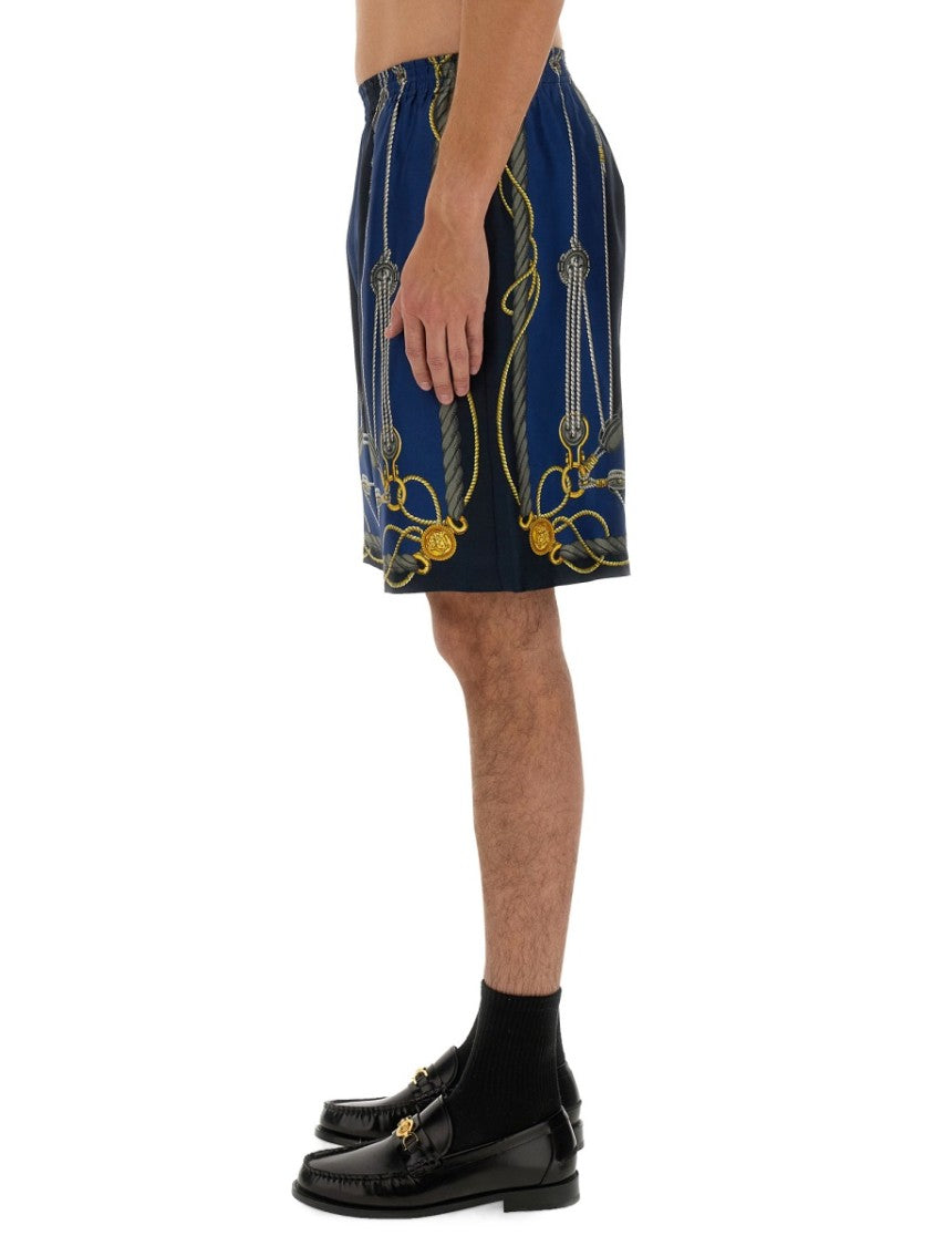 Versace Twill Bermuda Shorts