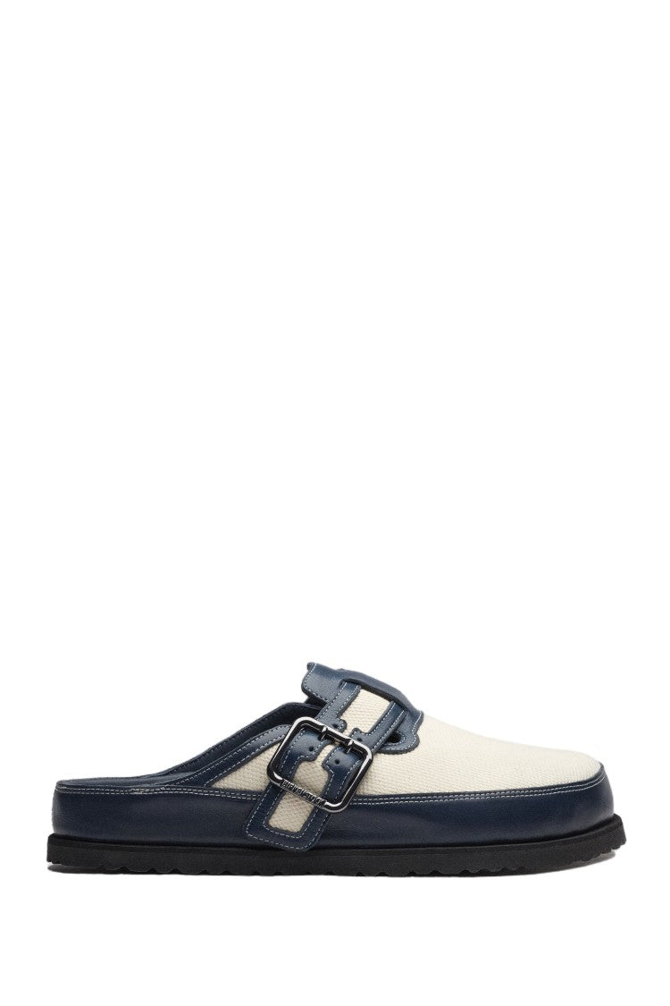 Birkenstock Canvas Boston Bold Double-Buckle Loafers