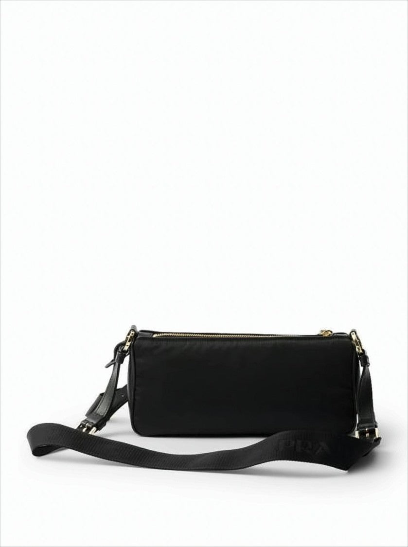 Prada Rectangular Crossbody Bag With Gold-Tone Hardware