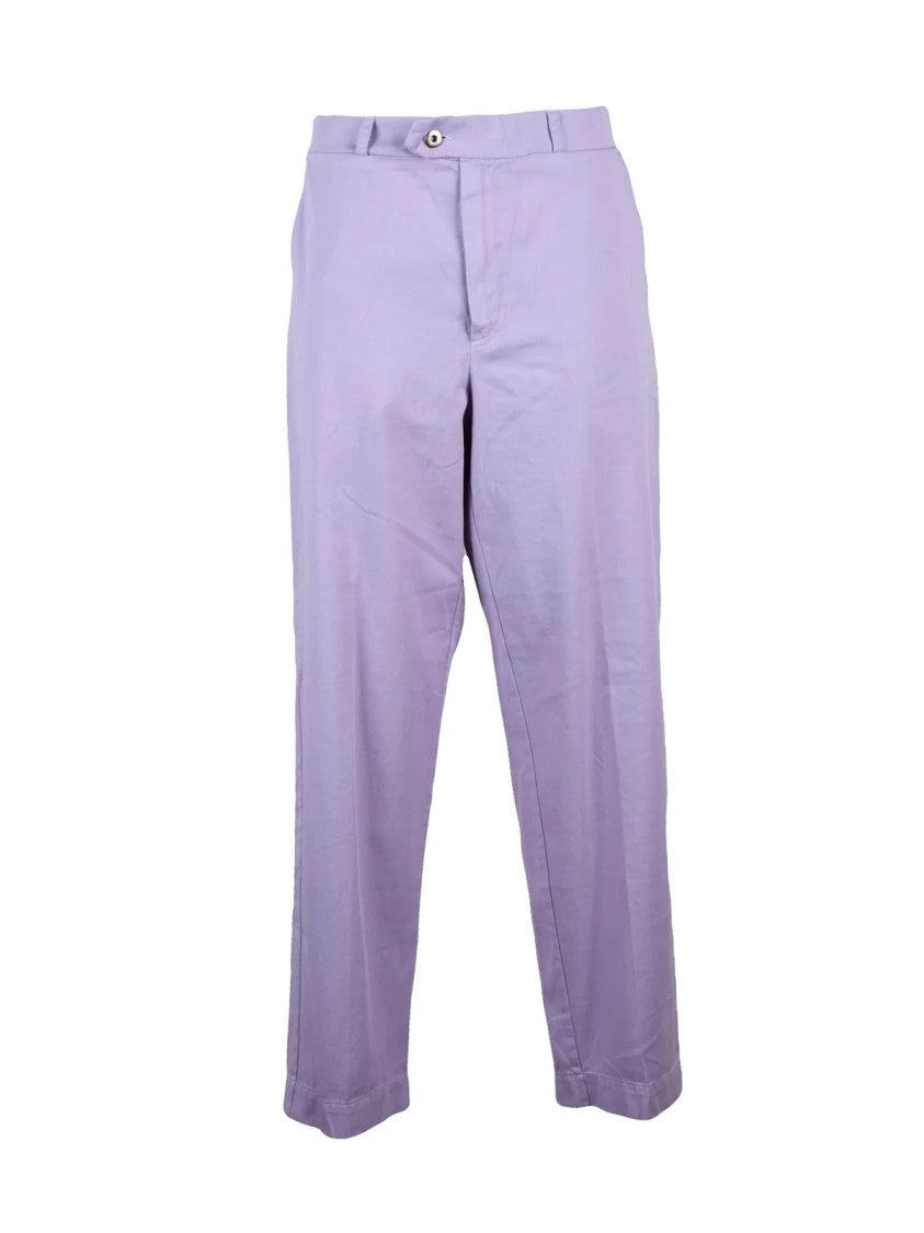 Mcw 3.2 Relaxed Fit Straight Leg Trousers In Soft Cotton