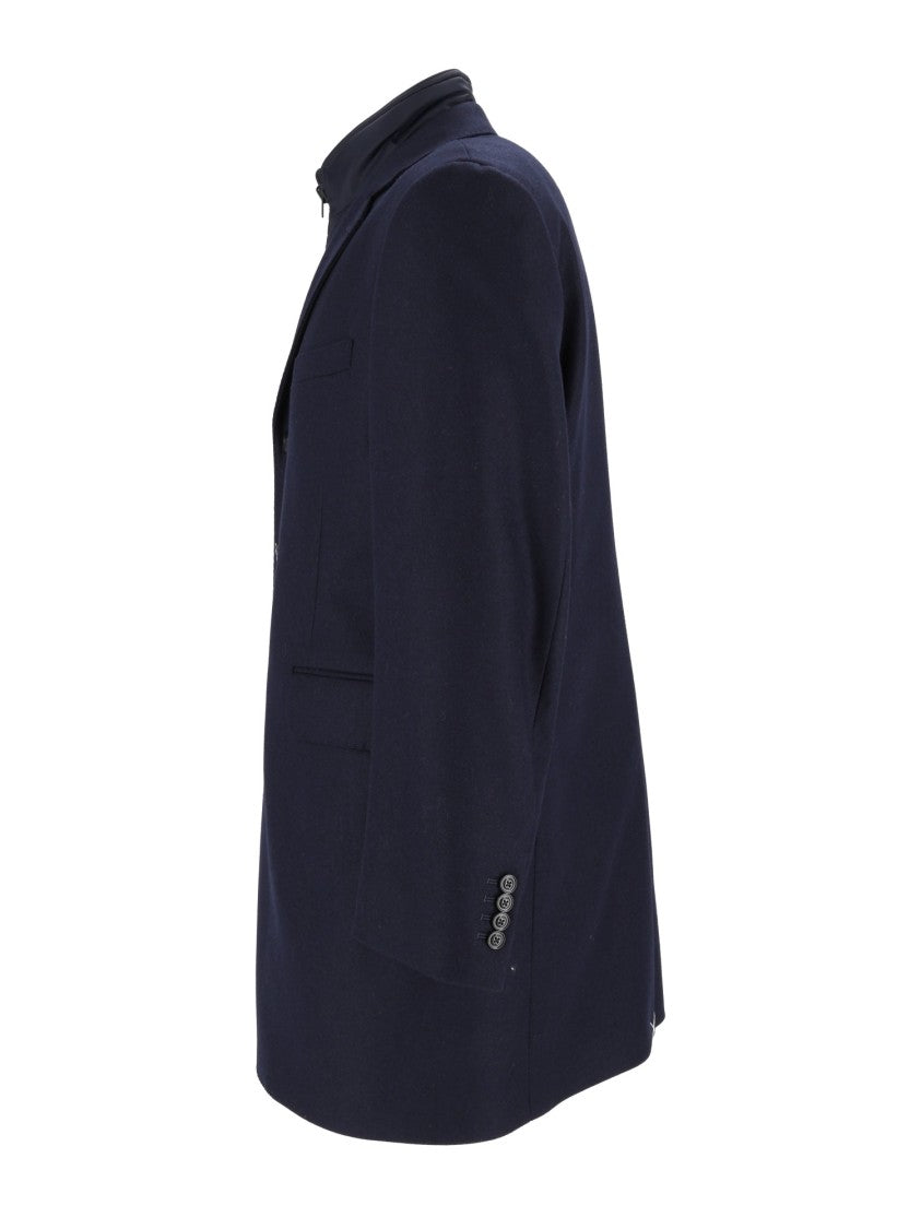 Fay Tailored Double-Breasted Coat