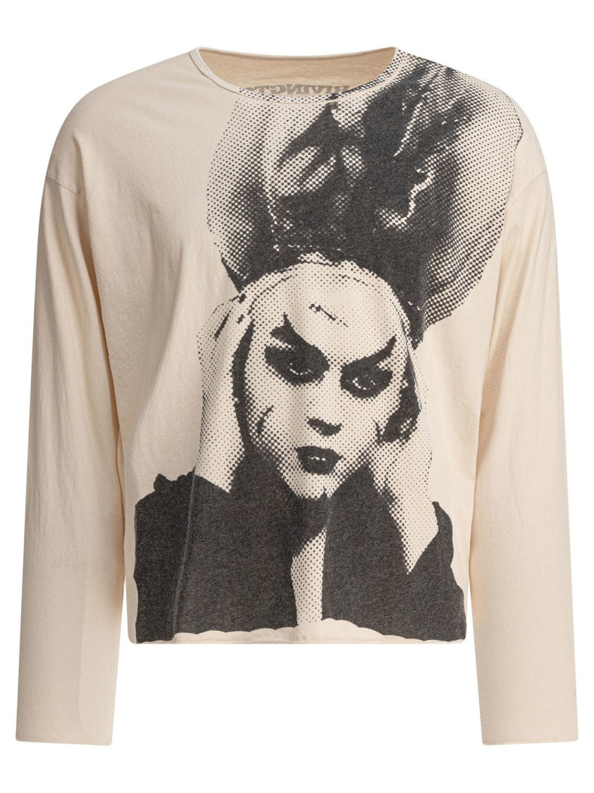 Rrr123 Graphic Cropped Long-Sleeve T-Shirt