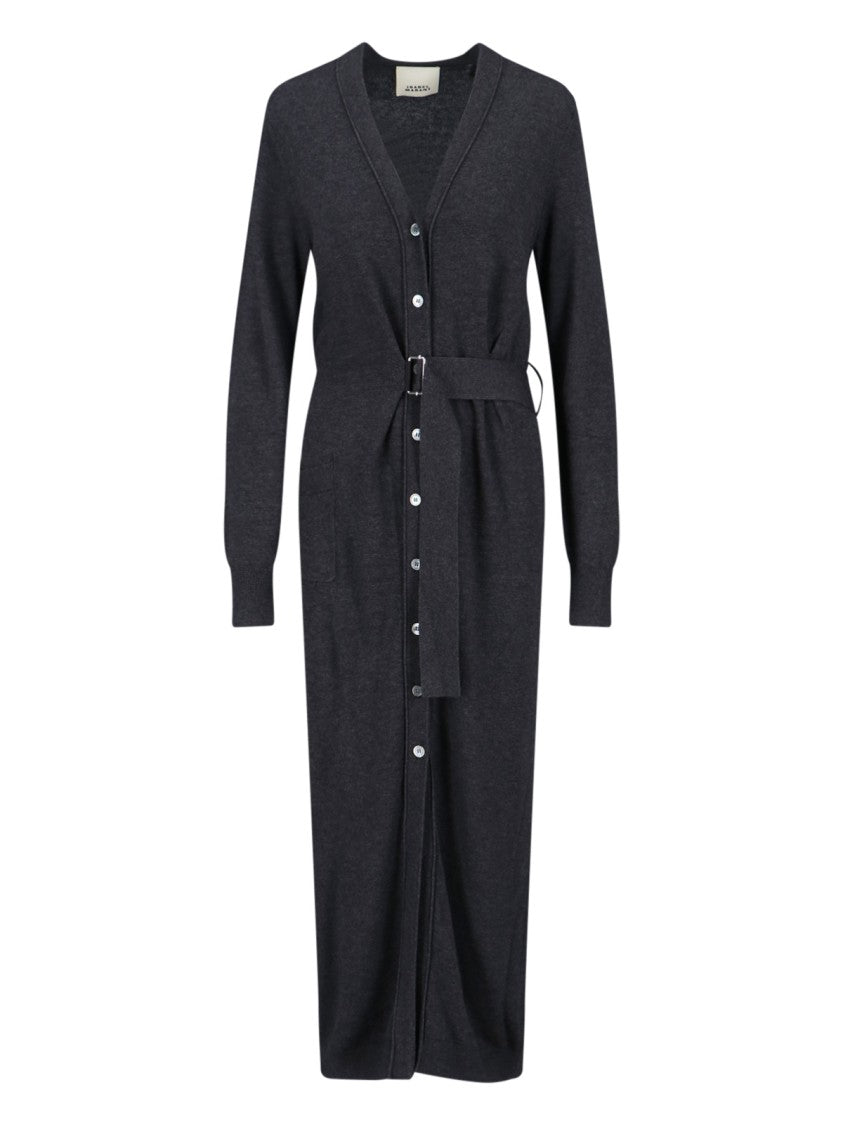 Isabel Marant Constance Knit Dress – Grey